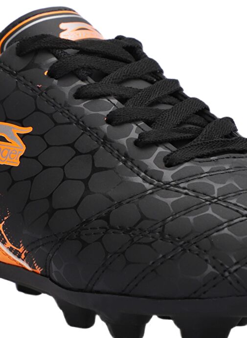 Slazenger DANGER I KRP Erkek Çocuk Futbol Ayakkabı Siyah / Turuncu - Görsel 5