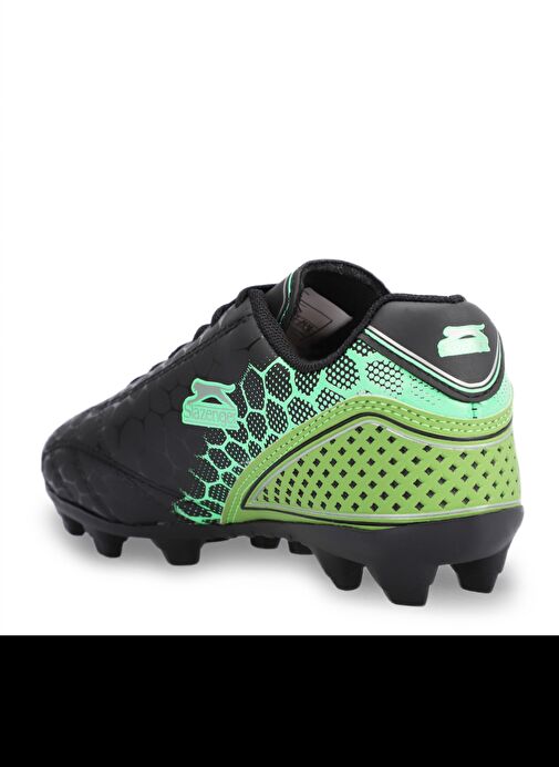 Slazenger DANGER I KRP Erkek Çocuk Futbol Ayakkabı Siyah / Yeşil - Görsel 4