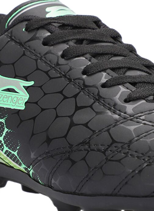 Slazenger DANGER I KRP Erkek Çocuk Futbol Ayakkabı Siyah / Yeşil - Görsel 5