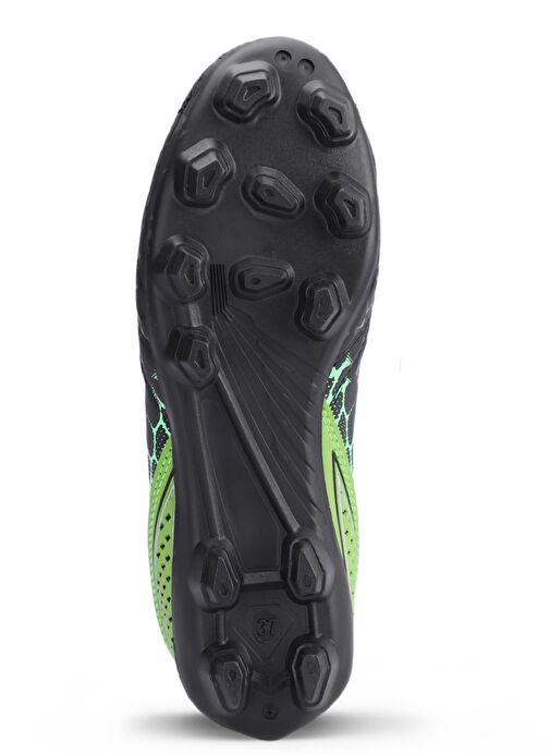 Slazenger DANGER I KRP Erkek Çocuk Futbol Ayakkabı Siyah / Yeşil - Görsel 8