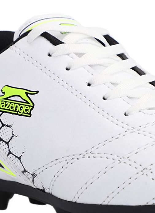 Slazenger DANGER I KRP Erkek Çocuk Futbol Ayakkabı Beyaz / Yeşil - Görsel 5