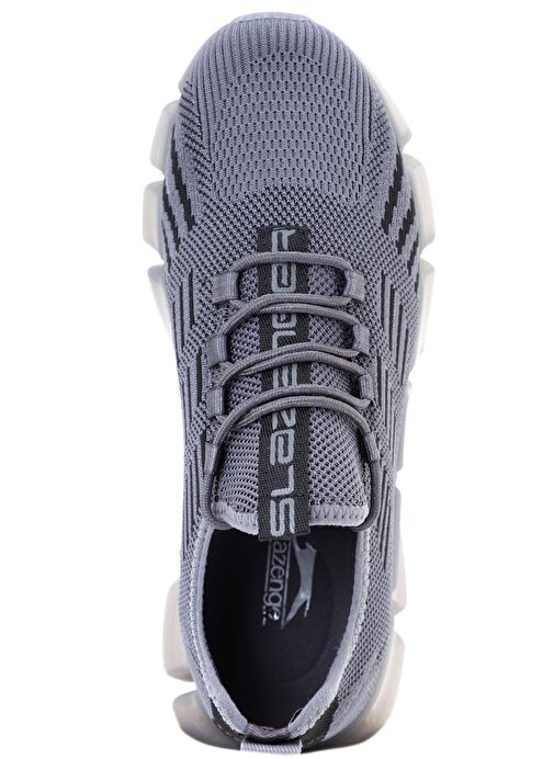 Slazenger ZANDER Erkek Sneaker Ayakkabı Koyu Gri / Siyah - Görsel 6