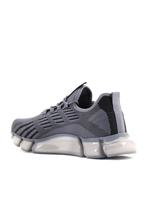 Slazenger ZANDER Erkek Sneaker Ayakkabı Koyu Gri / Siyah - Görsel 4
