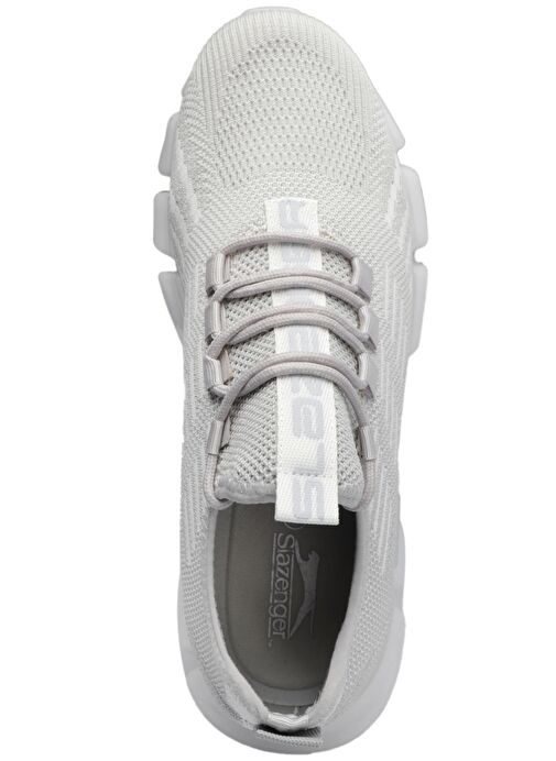 Slazenger ZANDER Erkek Sneaker Ayakkabı Gri / Beyaz - Görsel 6