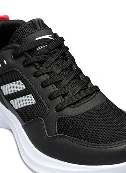 Slazenger ZAYN Erkek Sneaker Ayakkabı Siyah / Beyaz / Kırmızı - Görsel 5
