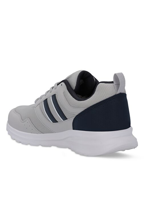 Slazenger OMIROS I Erkek Sneaker Ayakkabı Gri / Lacivert - Görsel 4