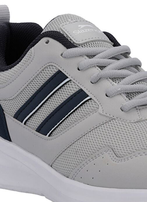 Slazenger OMIROS I Erkek Sneaker Ayakkabı Gri / Lacivert - Görsel 5