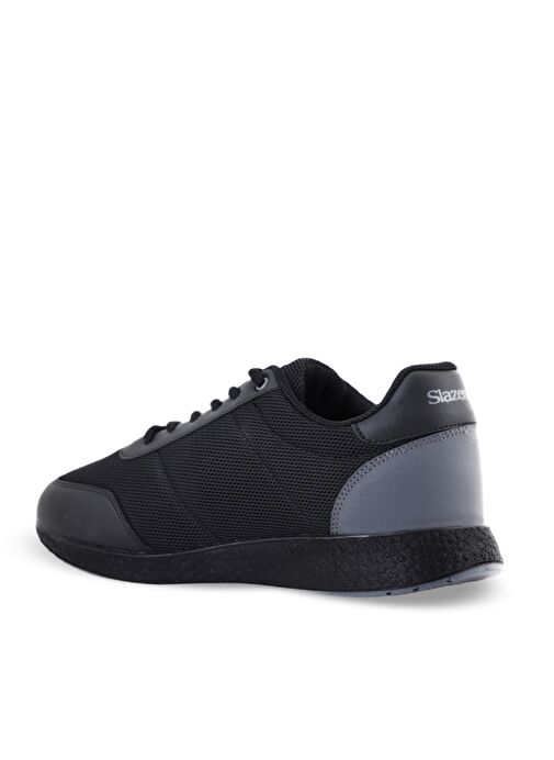 Slazenger ONYEKA I Erkek Sneaker Ayakkabı Siyah / Siyah - Görsel 4