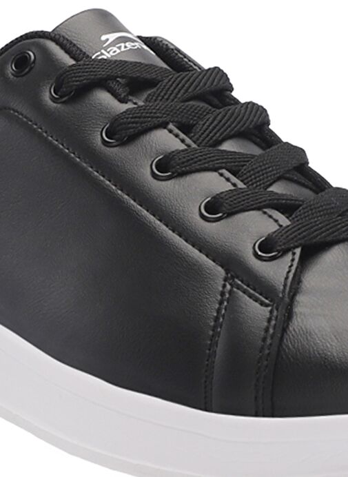 Slazenger ORFEO I Erkek Sneaker Ayakkabı Siyah / Beyaz - Görsel 5