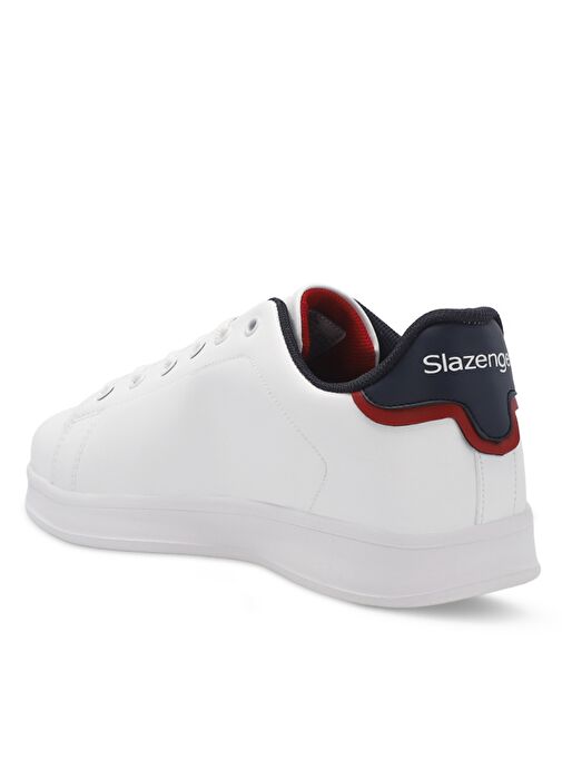 Slazenger ORFEO I Erkek Sneaker Ayakkabı Beyaz / Kırmızı - Görsel 4