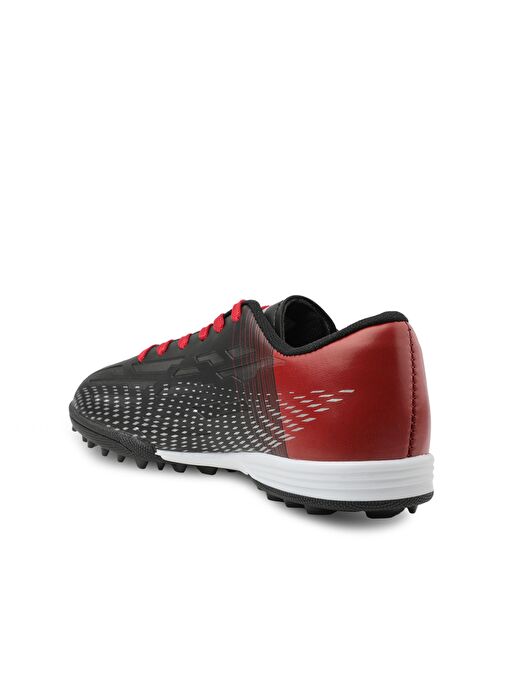 Slazenger SCORE I HS Erkek Çocuk Futbol Ayakkabı Siyah / Kırmızı - Görsel 4