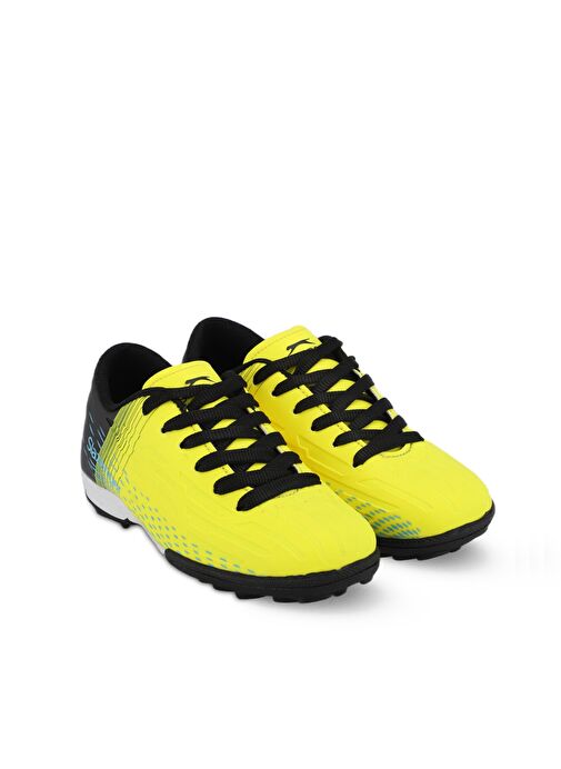 Slazenger SCORE I HS Erkek Çocuk Futbol Ayakkabı Neon Sarı / Siyah - Görsel 3