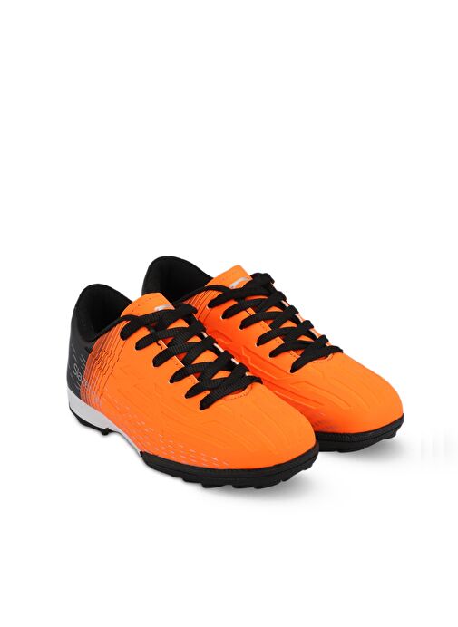 Slazenger SCORE I HS Erkek Çocuk Futbol Ayakkabı Neon Turuncu / Siyah - Görsel 3