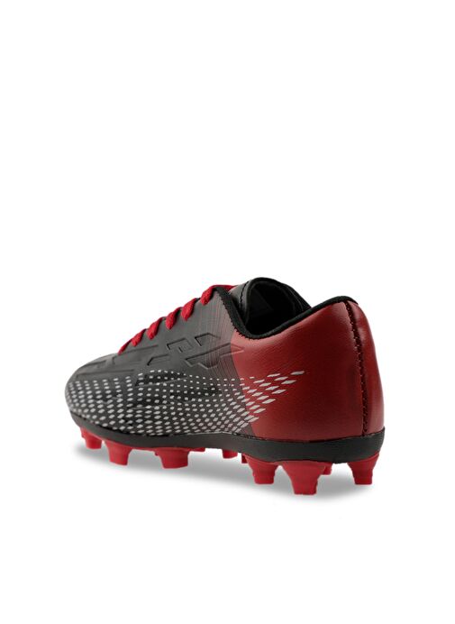 Slazenger SCORE I KRP Erkek Çocuk Futbol Ayakkabı Siyah / Kırmızı - Görsel 4