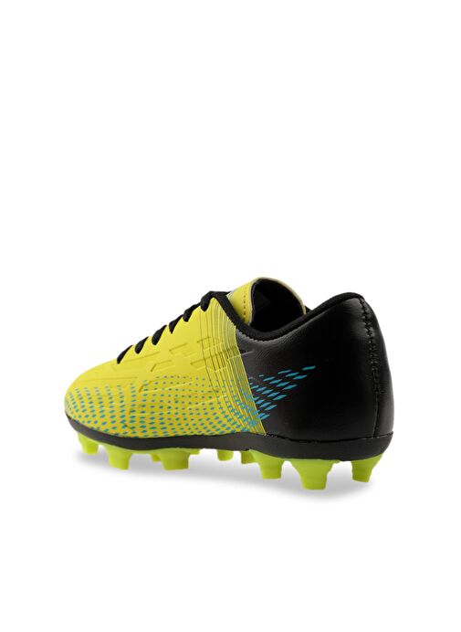 Slazenger SCORE I KRP Erkek Çocuk Futbol Ayakkabı Neon Sarı / Siyah - Görsel 4