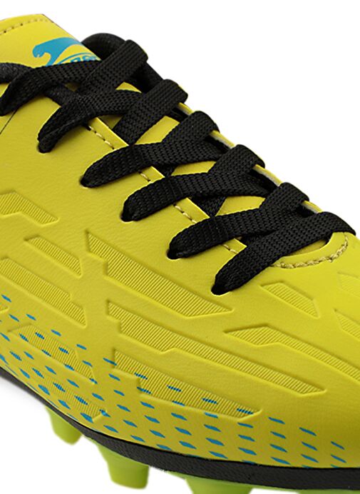 Slazenger SCORE I KRP Erkek Çocuk Futbol Ayakkabı Neon Sarı / Siyah - Görsel 5