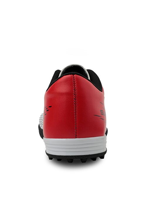 Slazenger SCORE I HS Erkek Çocuk Futbol Ayakkabı Beyaz / Kırmızı - Görsel 7