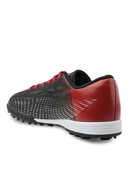 Slazenger SCORE I HS Erkek Çocuk Futbol Ayakkabı Siyah / Kırmızı - Görsel 4