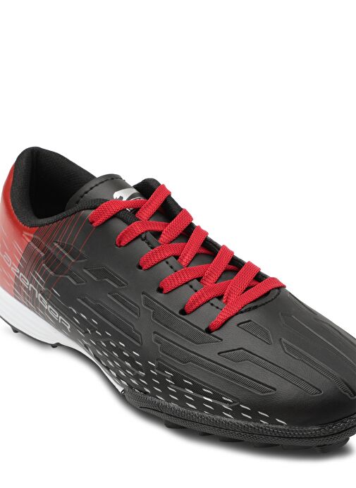 Slazenger SCORE I HS Erkek Çocuk Futbol Ayakkabı Siyah / Kırmızı - Görsel 5