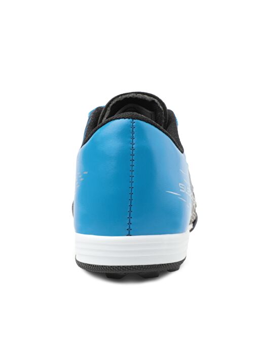 Slazenger SCORE I HS Erkek Çocuk Futbol Ayakkabı Siyah / Saks Mavi - Görsel 7