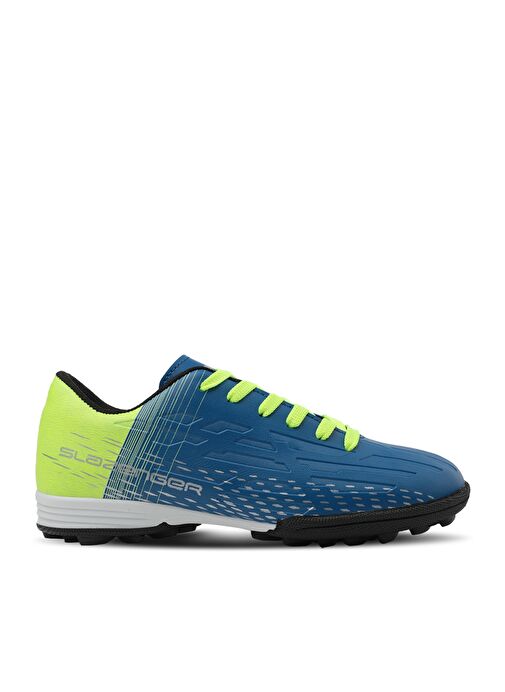 Slazenger SCORE I HS Erkek Çocuk Futbol Ayakkabı Mavi / Sarı - Görsel 2