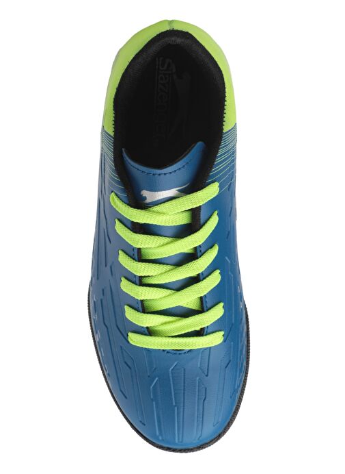 Slazenger SCORE I HS Erkek Çocuk Futbol Ayakkabı Mavi / Sarı - Görsel 6