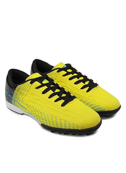 Slazenger SCORE I HS Erkek Çocuk Futbol Ayakkabı Neon Sarı / Siyah - Görsel 3