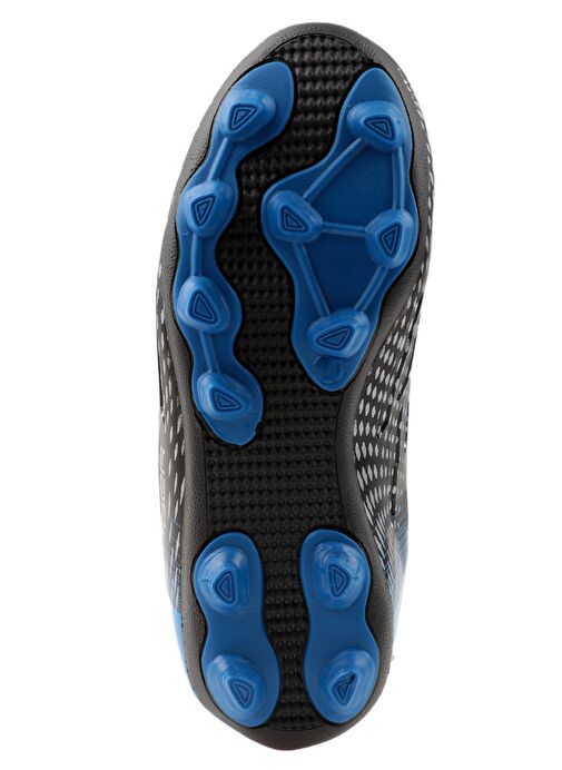 Slazenger SCORE I KRP Erkek Çocuk Futbol Ayakkabı Siyah / Saks Mavi - Görsel 8