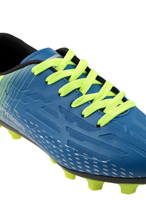 Slazenger SCORE I KRP Erkek Çocuk Futbol Ayakkabı Mavi / Sarı - Görsel 5