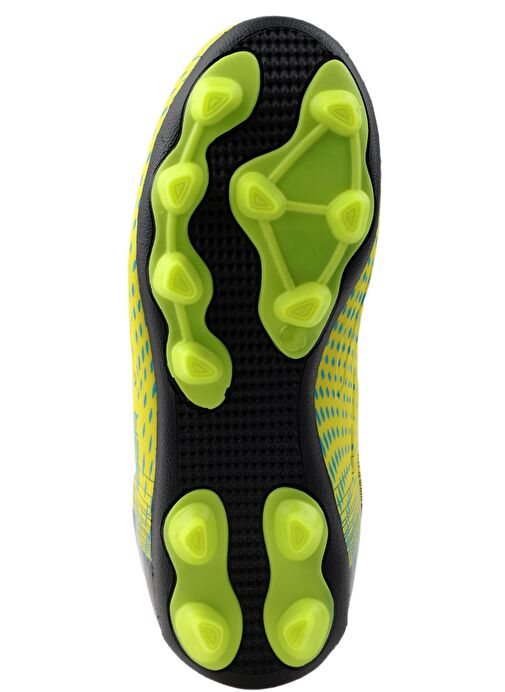 Slazenger SCORE I KRP Erkek Çocuk Futbol Ayakkabı Neon Sarı / Siyah - Görsel 8