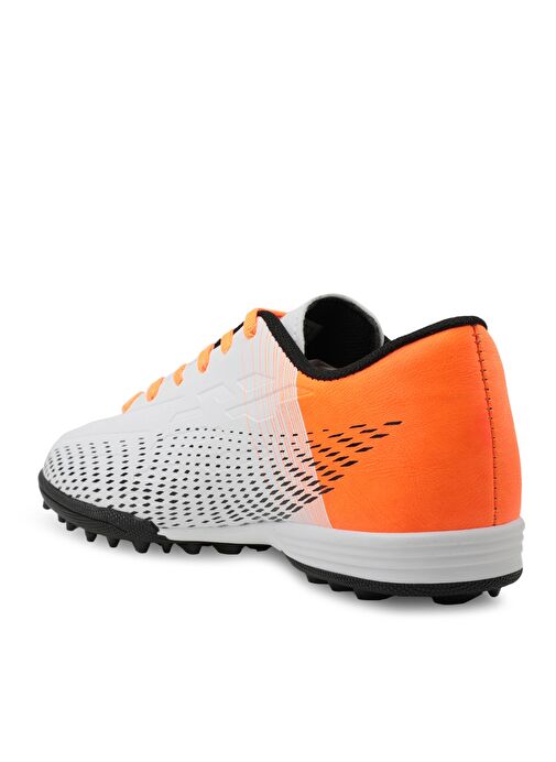 Slazenger SCORE I HS Erkek Futbol Ayakkabı Beyaz / Turuncu - Görsel 4