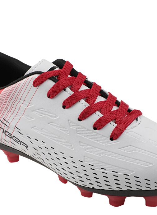 Slazenger SCORE I KR Erkek Futbol Ayakkabı Beyaz / Kırmızı - Görsel 5