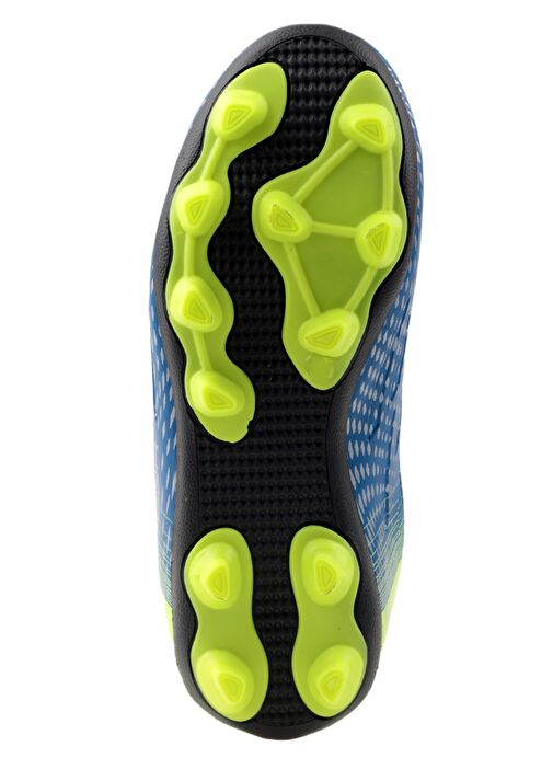 Slazenger SCORE I KR Erkek Futbol Ayakkabı Mavi / Sarı - Görsel 8