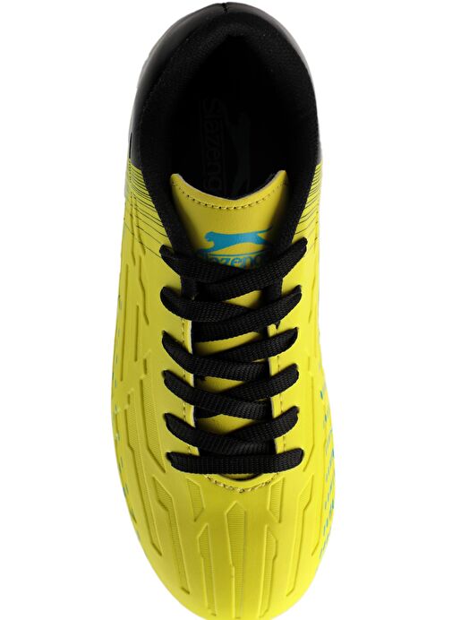 Slazenger SCORE I KR Erkek Futbol Ayakkabı Neon Sarı / Siyah - Görsel 6