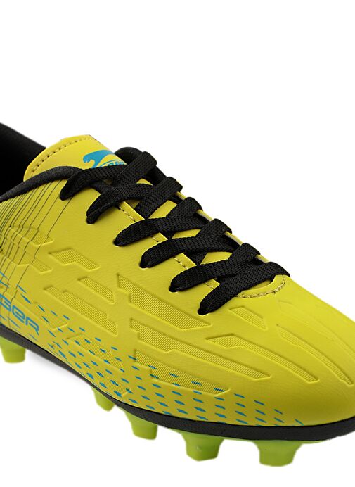 Slazenger SCORE I KR Erkek Futbol Ayakkabı Neon Sarı / Siyah - Görsel 5