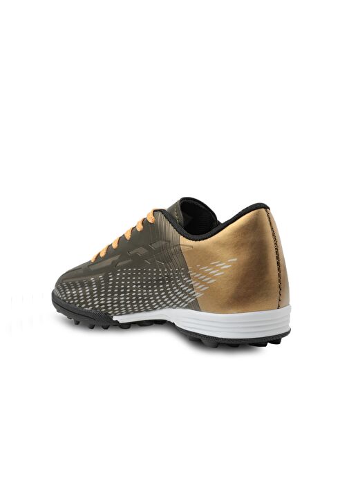 Slazenger SCORE I HS Erkek Çocuk Futbol Ayakkabı Haki / Altın - Görsel 4