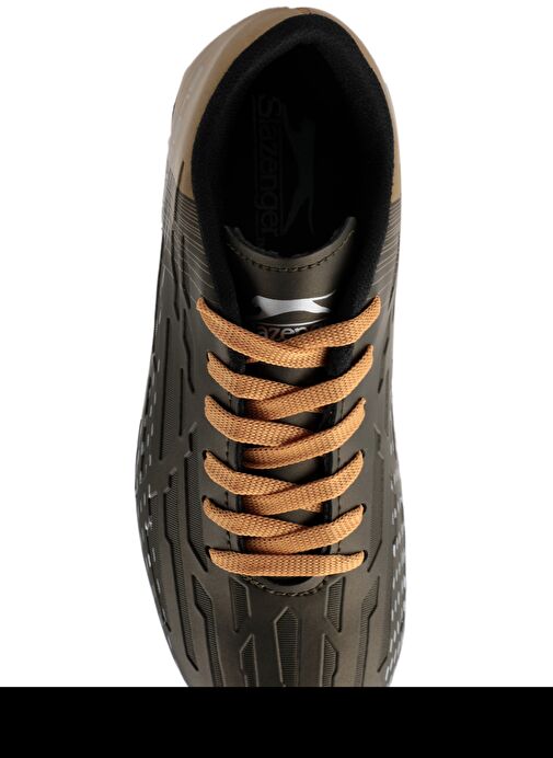 Slazenger SCORE I KRP Erkek Çocuk Futbol Ayakkabı Haki / Altın - Görsel 6
