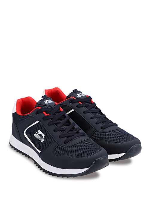 Slazenger ATTACK I Erkek Sneaker Ayakkabı Lacivert / Beyaz - Görsel 3