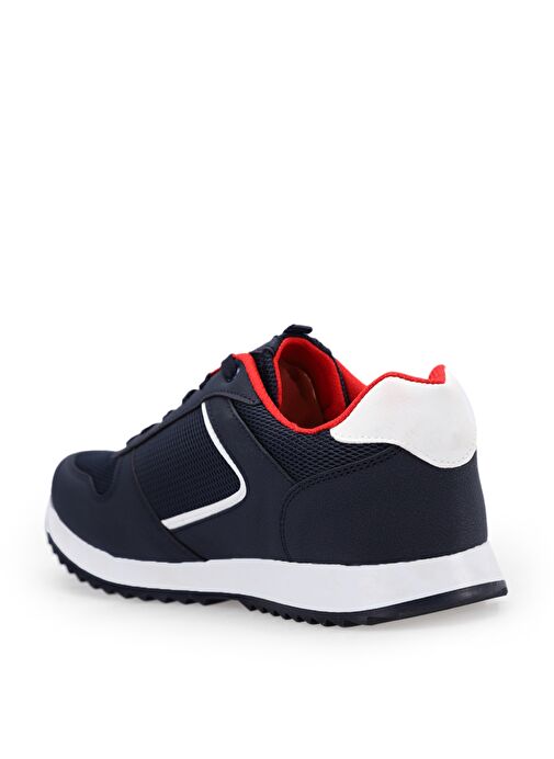 Slazenger ATTACK I Erkek Sneaker Ayakkabı Lacivert / Beyaz - Görsel 4