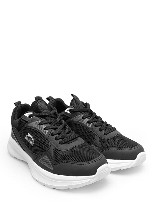 Slazenger GAIN GA Erkek Sneaker Ayakkabı Siyah / Beyaz - Görsel 3