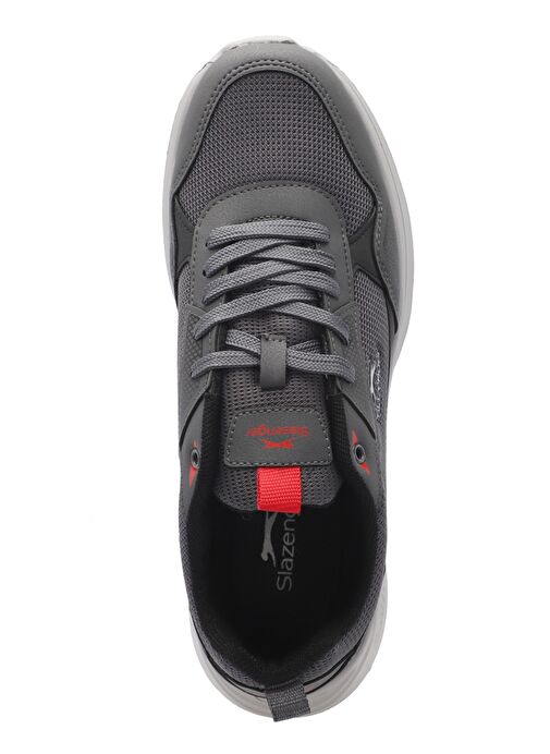 Slazenger GAIN GA Erkek Sneaker Ayakkabı Koyu Gri / Siyah - Görsel 6
