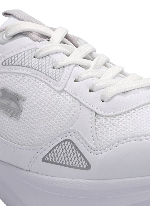 Slazenger GAIN GA Erkek Sneaker Ayakkabı Beyaz / Gri - Görsel 5