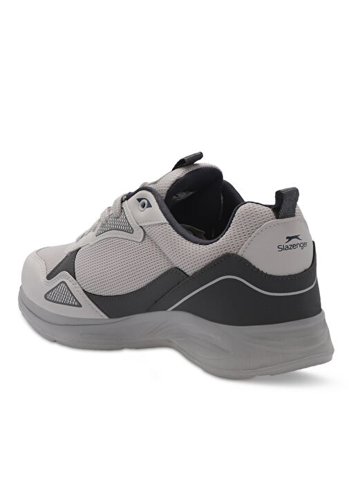 Slazenger GAIN GA Erkek Sneaker Ayakkabı Gri / Koyu Gri - Görsel 4