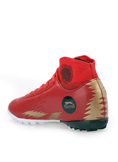Slazenger HADAS HS Erkek Futbol Ayakkabı Kırmızı - Görsel 4