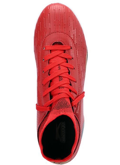 Slazenger HADAS HS Erkek Çocuk Futbol Ayakkabı Kırmızı - Görsel 6