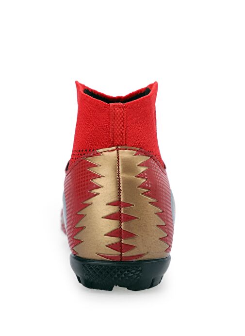 Slazenger HADAS HS Erkek Çocuk Futbol Ayakkabı Kırmızı - Görsel 7