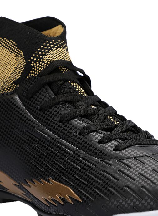 Slazenger HADAS KRP Erkek Çocuk Futbol Ayakkabı Siyah / Sarı - Görsel 5