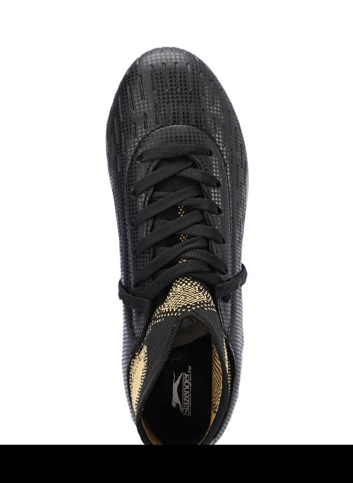 Slazenger HADAS KRP Erkek Çocuk Futbol Ayakkabı Siyah / Sarı - Görsel 6