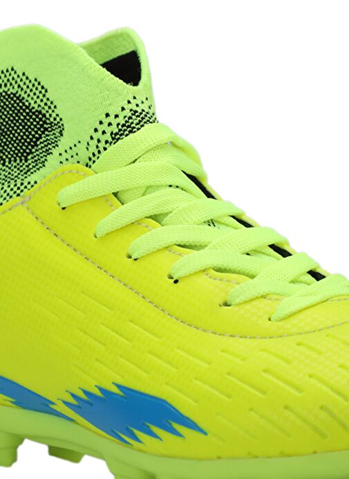 Slazenger HADAS KRP Erkek Çocuk Futbol Ayakkabı Neon Sarı - Görsel 5