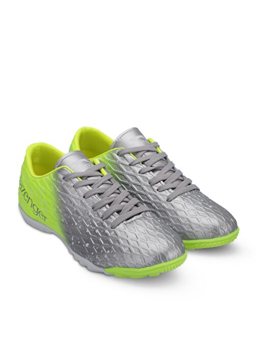 Slazenger HANIA HS Erkek Çocuk Futbol Ayakkabı Gri - Görsel 3